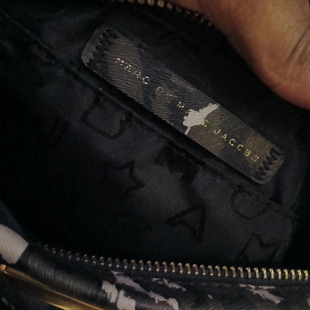 Marc By Marc Jacobs Patterned Crossbody Bag with Gold Accents - Picture 16 of 16